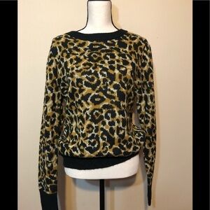 Who What Wear animal print sweater , size …
